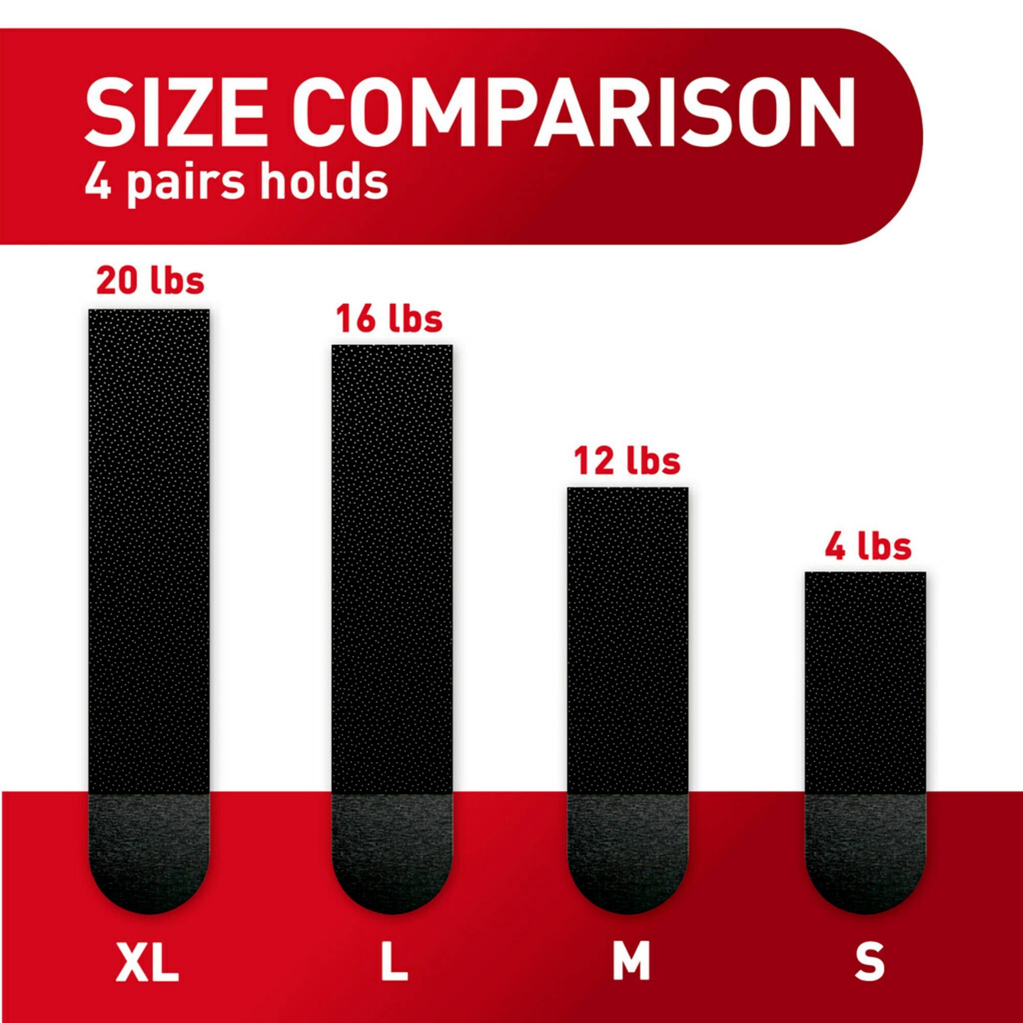 3M Command™ Medium Black Picture Hanging Strips